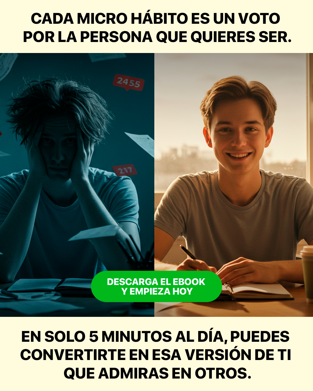 Los 7 Hábitos de 5 Minutos que los Exitosos No Cuentan