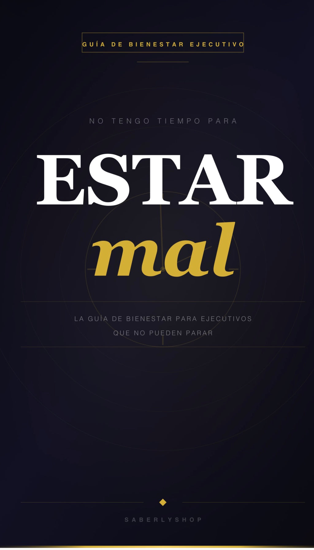 No tengo tiempo para estar mal
