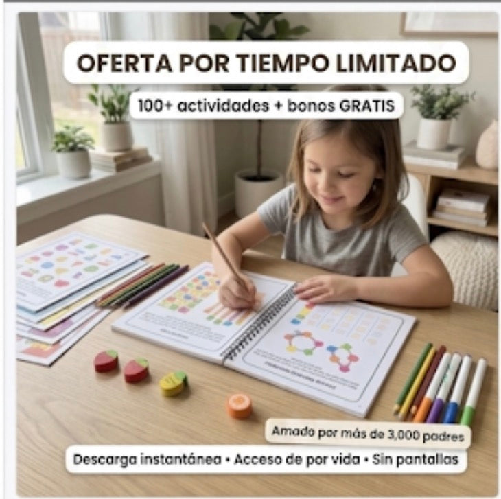 NiñoEnfocado™ — +100 Actividades para Desarrollar el Foco y la Atención