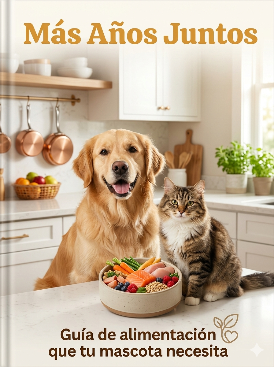 Más Años Juntos — La Guía de Alimentación que tu Mascota Necesita Ahora