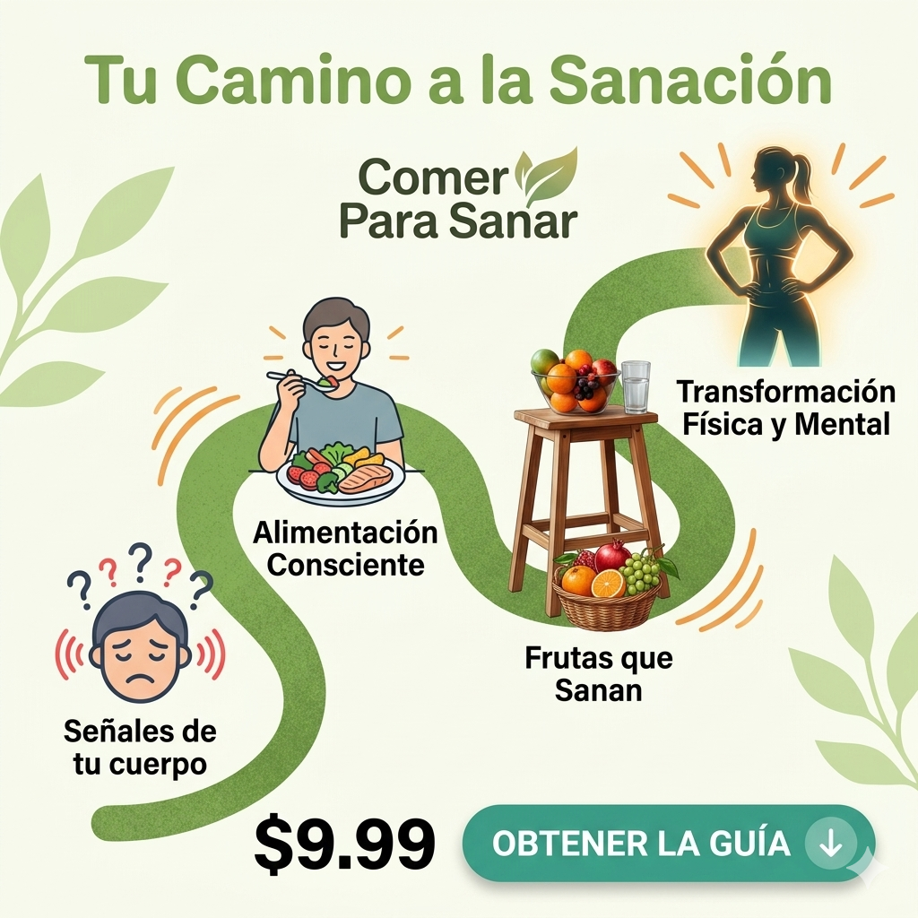 Comer Para Sanar — Alimentación Consciente para Transformar tu Cuerpo y Mente