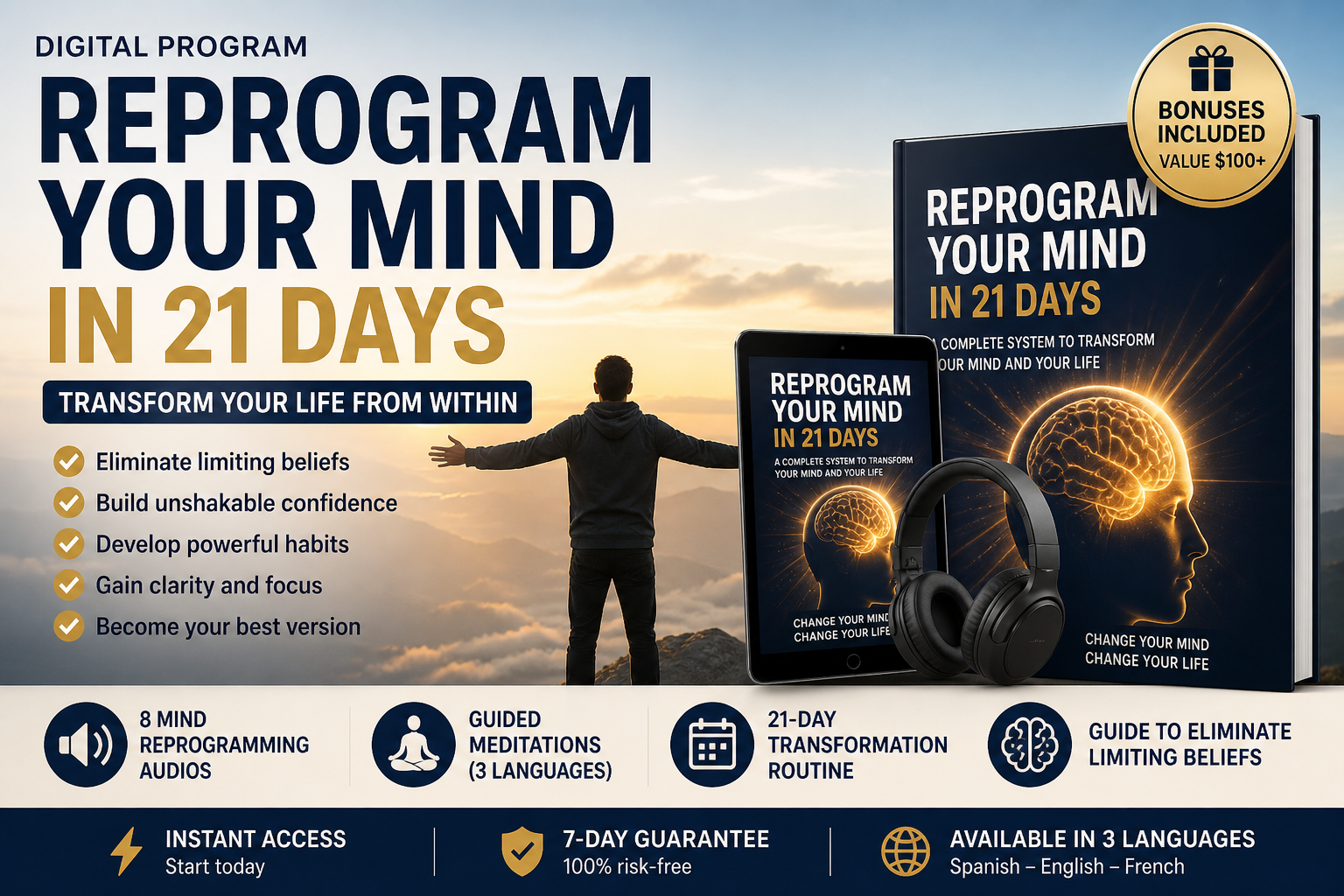 Reprogram Your Mind in 21 Days — Become Your Best Version