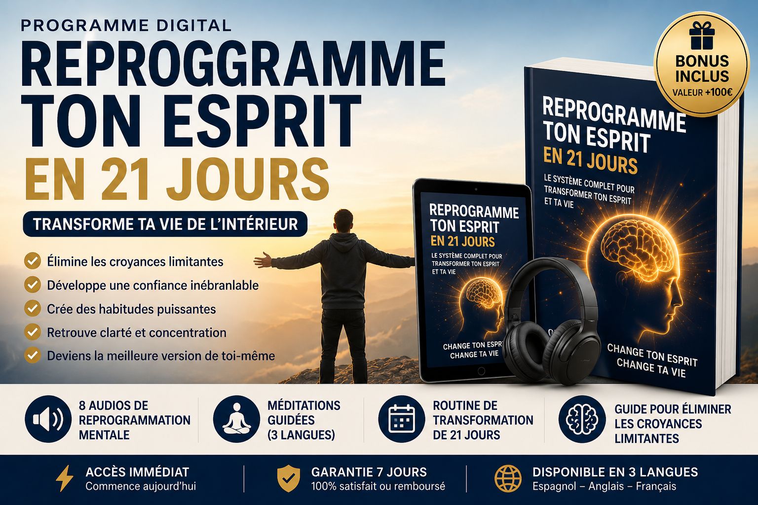 Reprogramme ton Esprit en 21 Jours — Deviens ta Meilleure Version